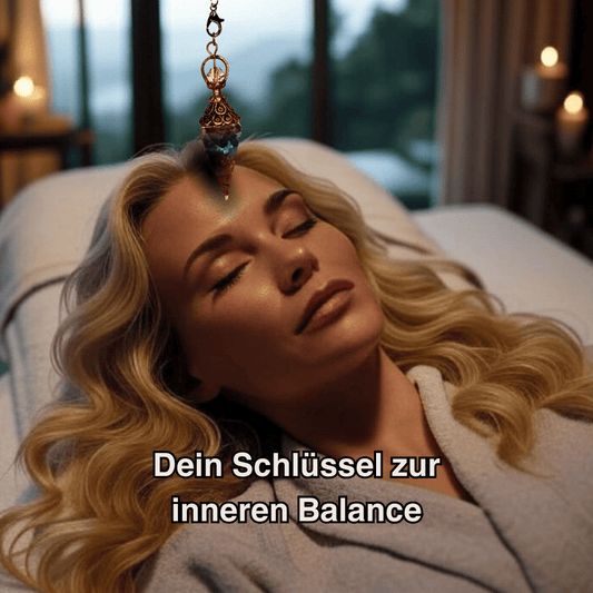 Mystoul Pendel - Energetischer Naturstein-Anhänger für spirituelle Balance