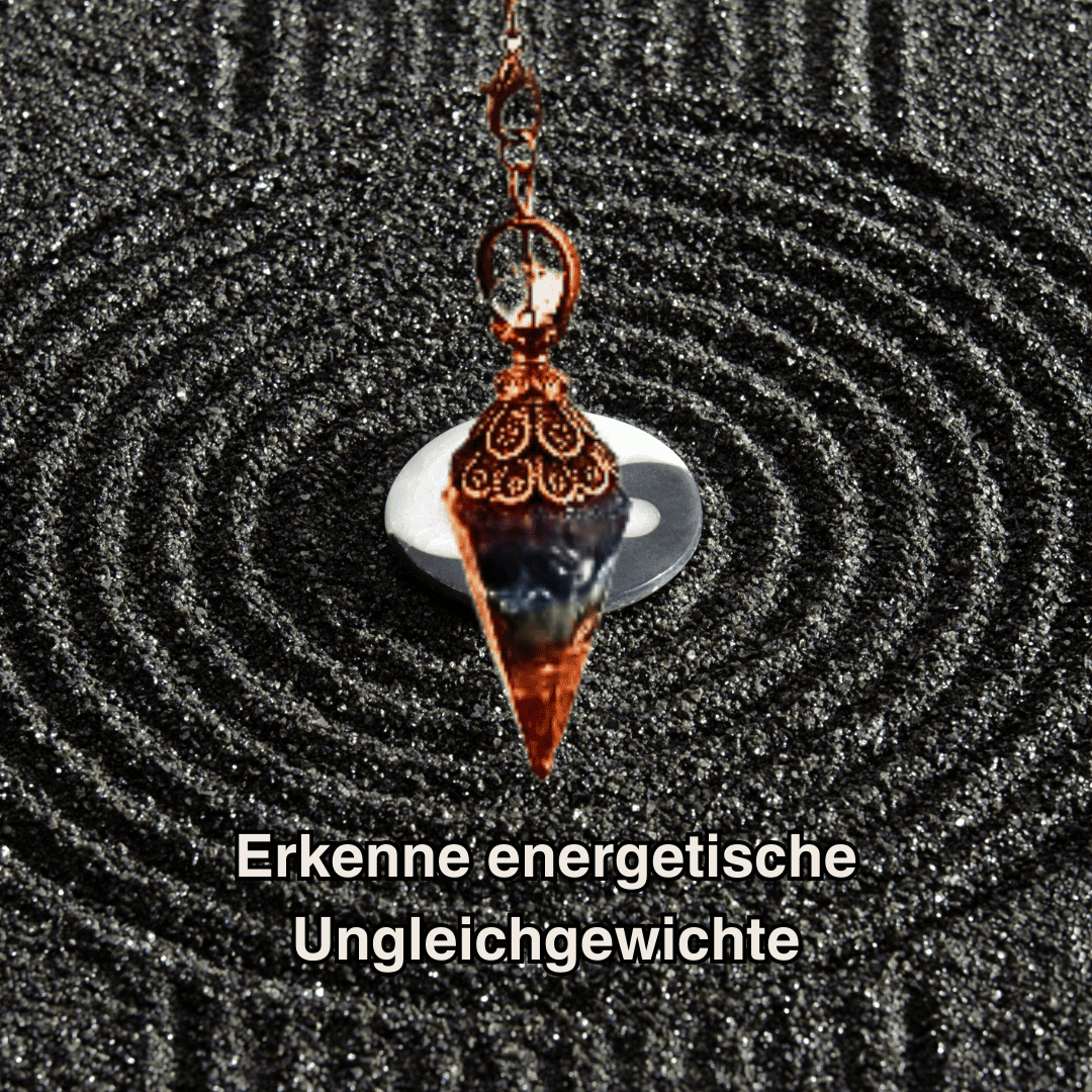 Mystoul Pendel - Energetischer Naturstein-Anhänger für spirituelle Balance
