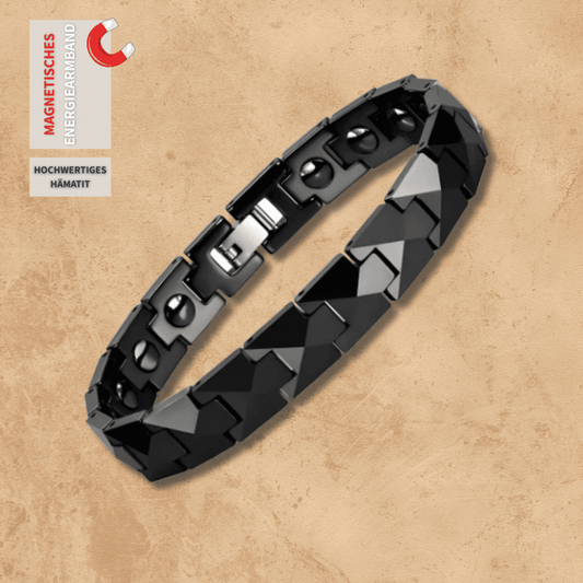 Tetrá Energiearmband - Wohlbefinden mit Hämatit Magnettherapie